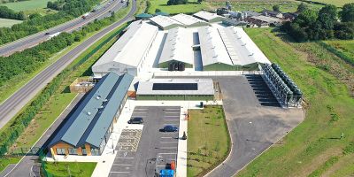 Aerial view of the CIEL@Leeds National Pig Centre
